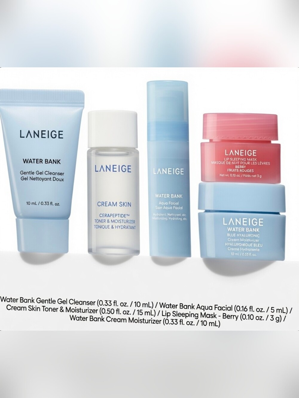 LANEIGE Hydration Skincare Choose 1 New